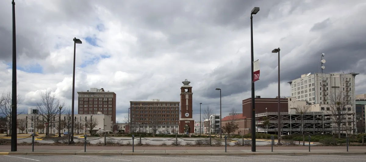 Skyline view of the downtown area of Montgomery, Alabama