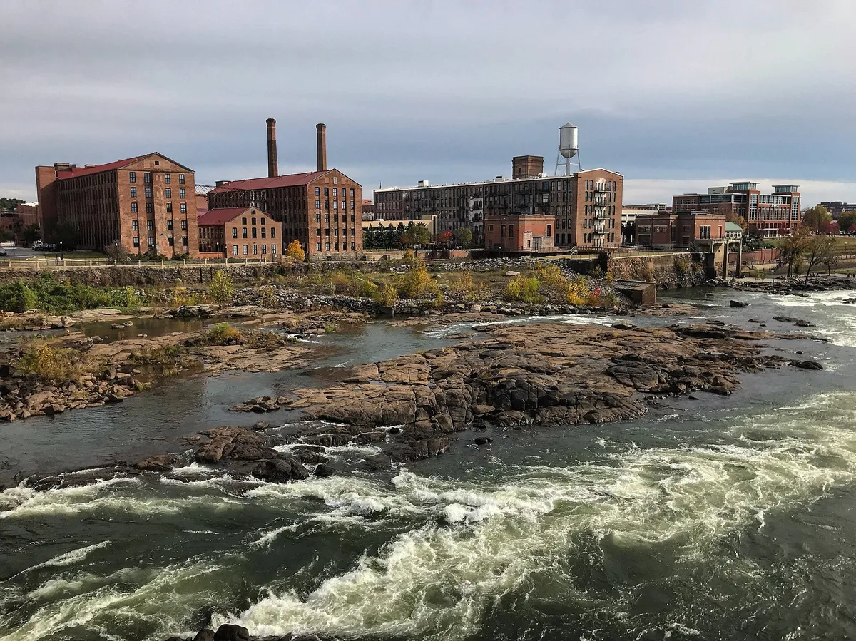 Downtown Columbus, Georgia seen from across the Chattahoochee River